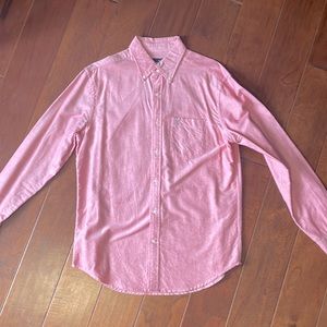 Mens Pink Dress Shirt